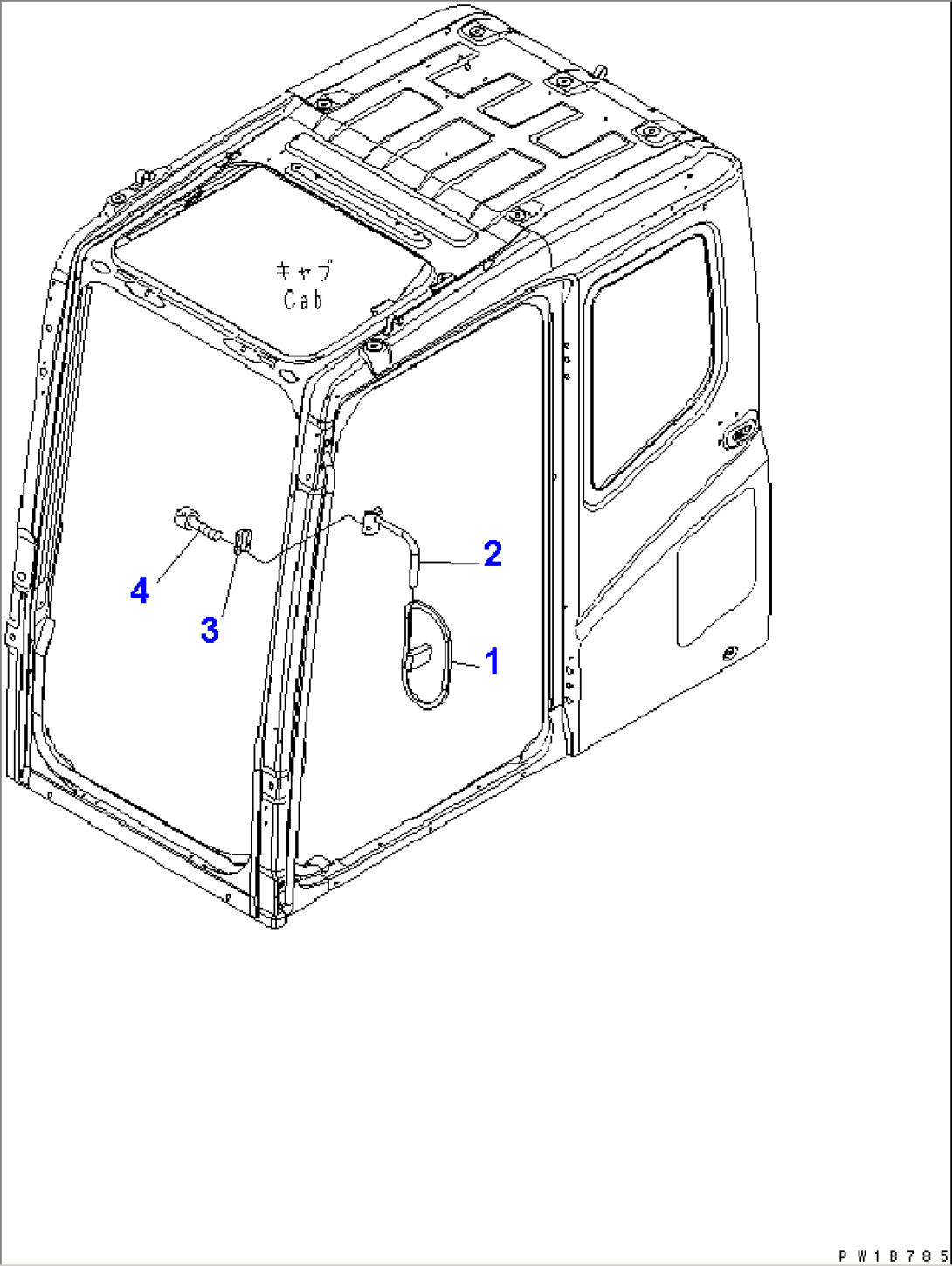 REAR VIEW MIRROR¤ L.H.