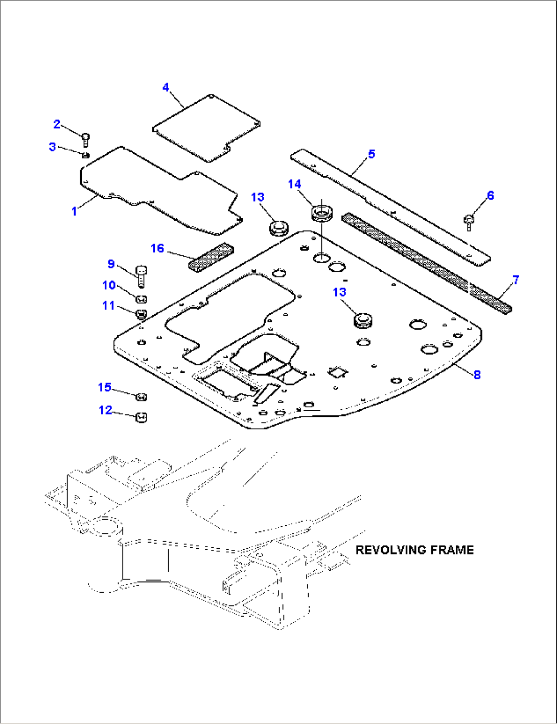 PLATFORM (FOR CAMOPY)