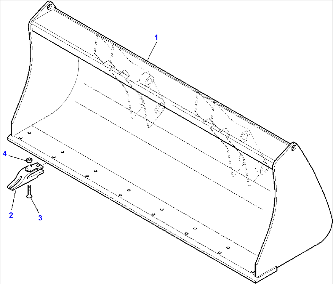 BUCKET (L=2320 mm)