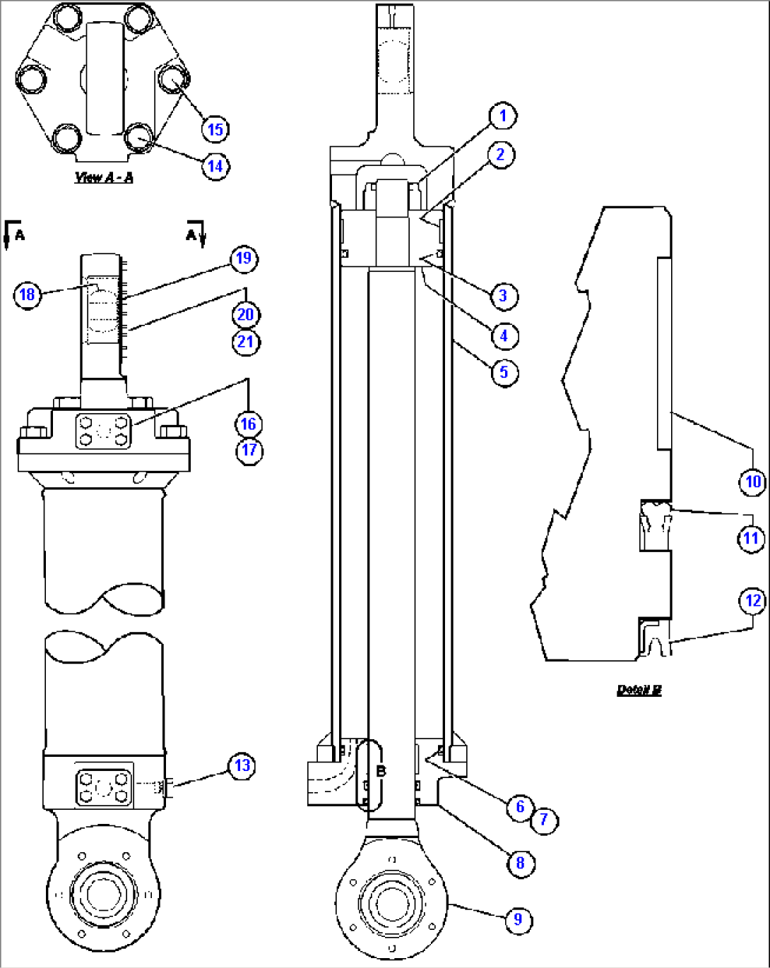 STEERING CYLINDER INSTALLATION