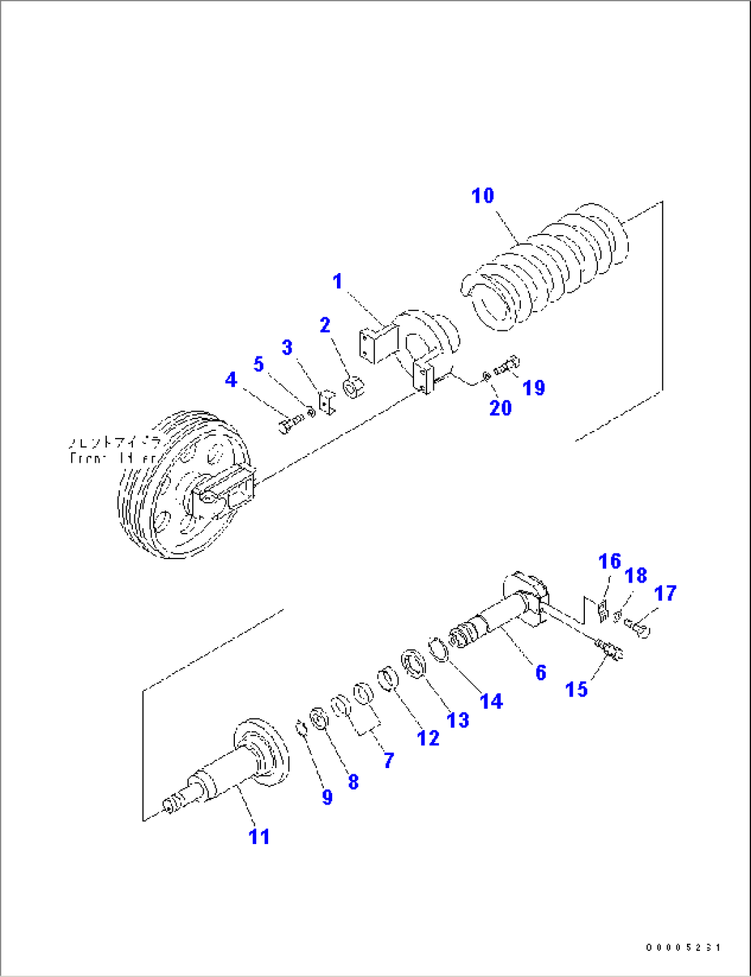 IDLER AND CUSHION (IDLER CUSHION)