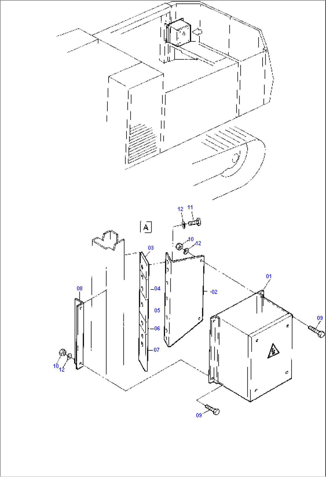 Mounts, Switch Cabinet