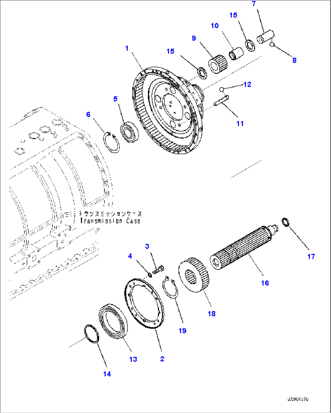 Torque Converter and Transmission, Carrier (2/4) (#80138-)