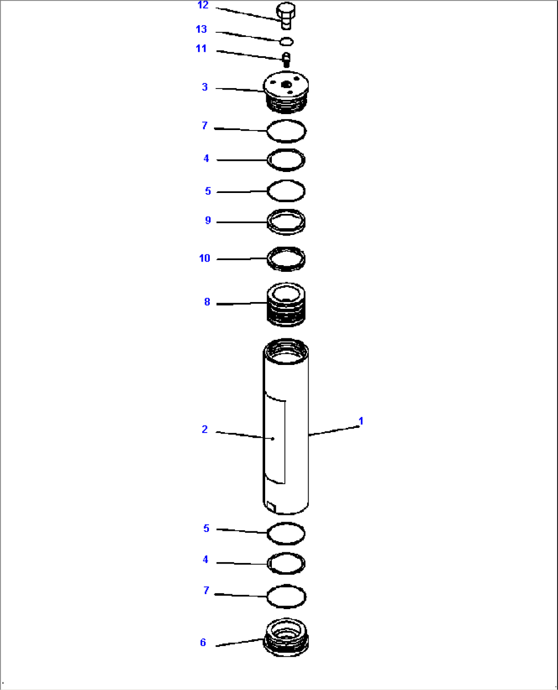 H3530-01A0 ACCUMULATOR COMPLETE ASSEMBLY
