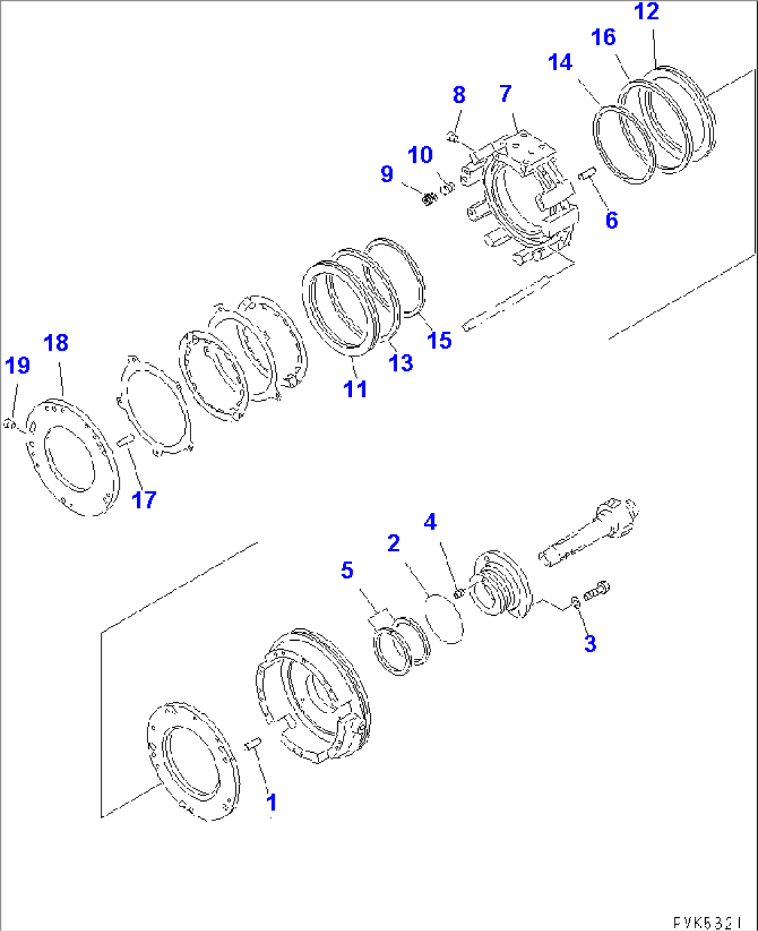 TRANSMISSION (F3-R3) (FORWARD AND 3RD HOUSING)