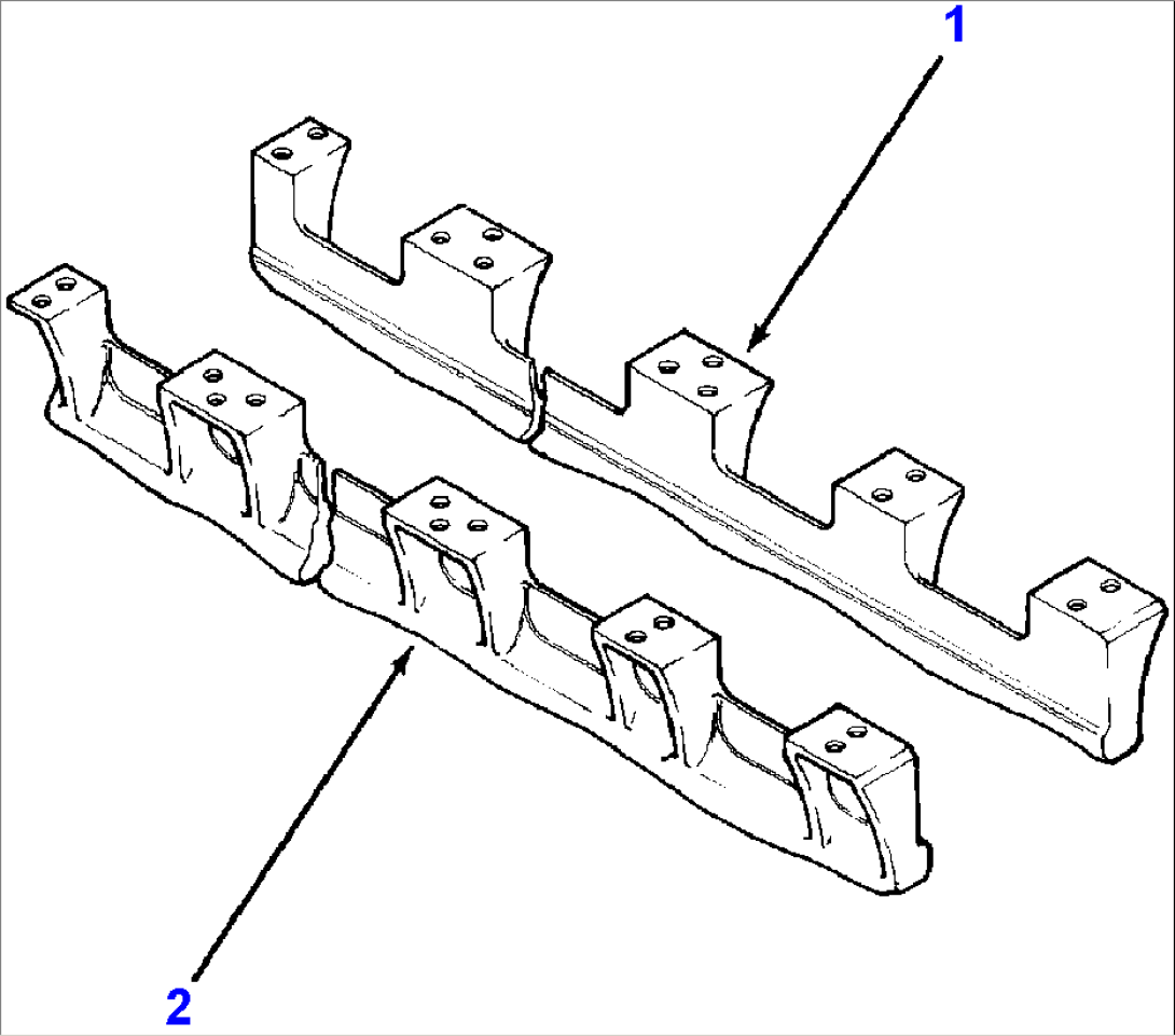 TRACK ROLLER SHIELD ATTACHMENT