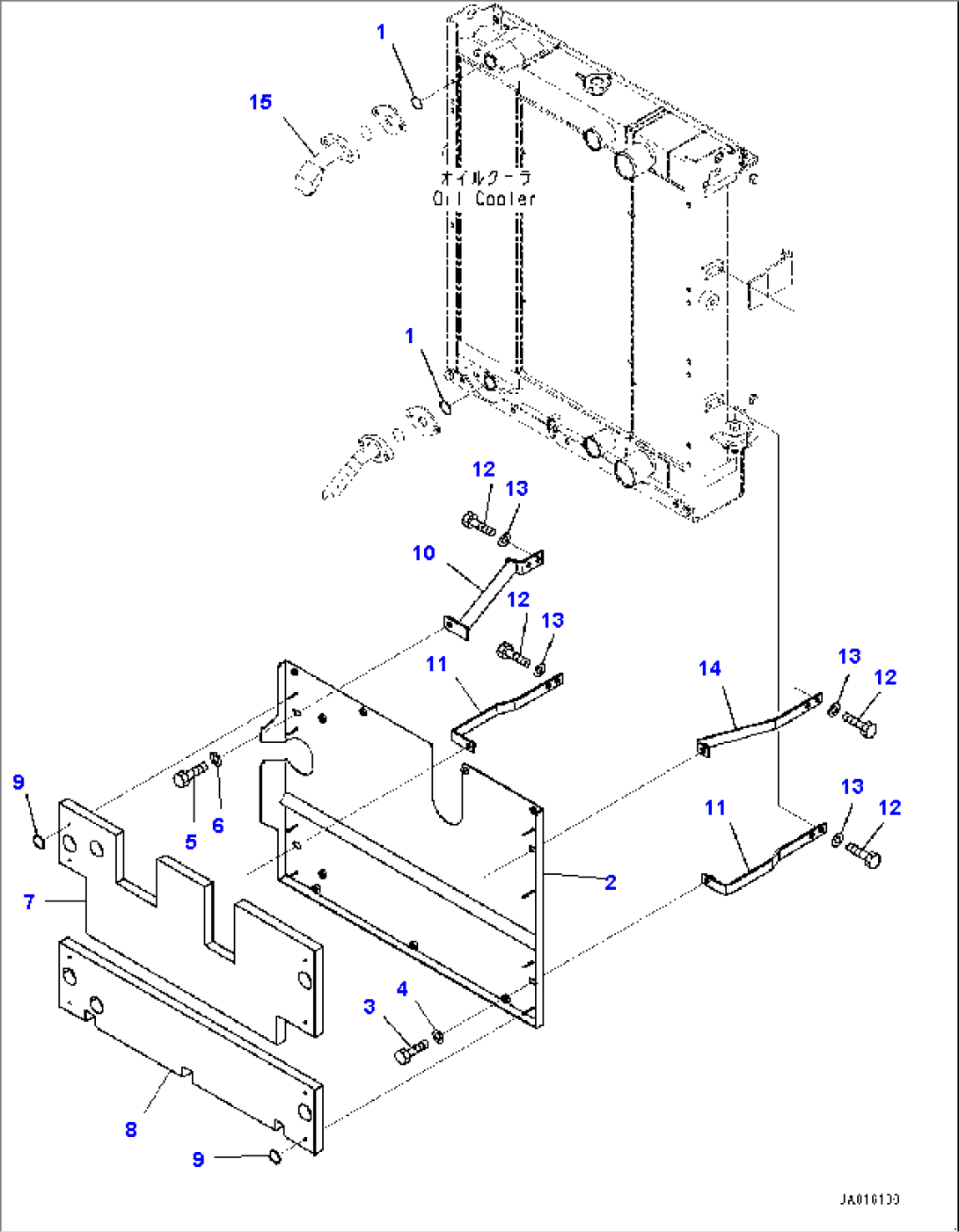 Radiator, Baffle (#70883-)
