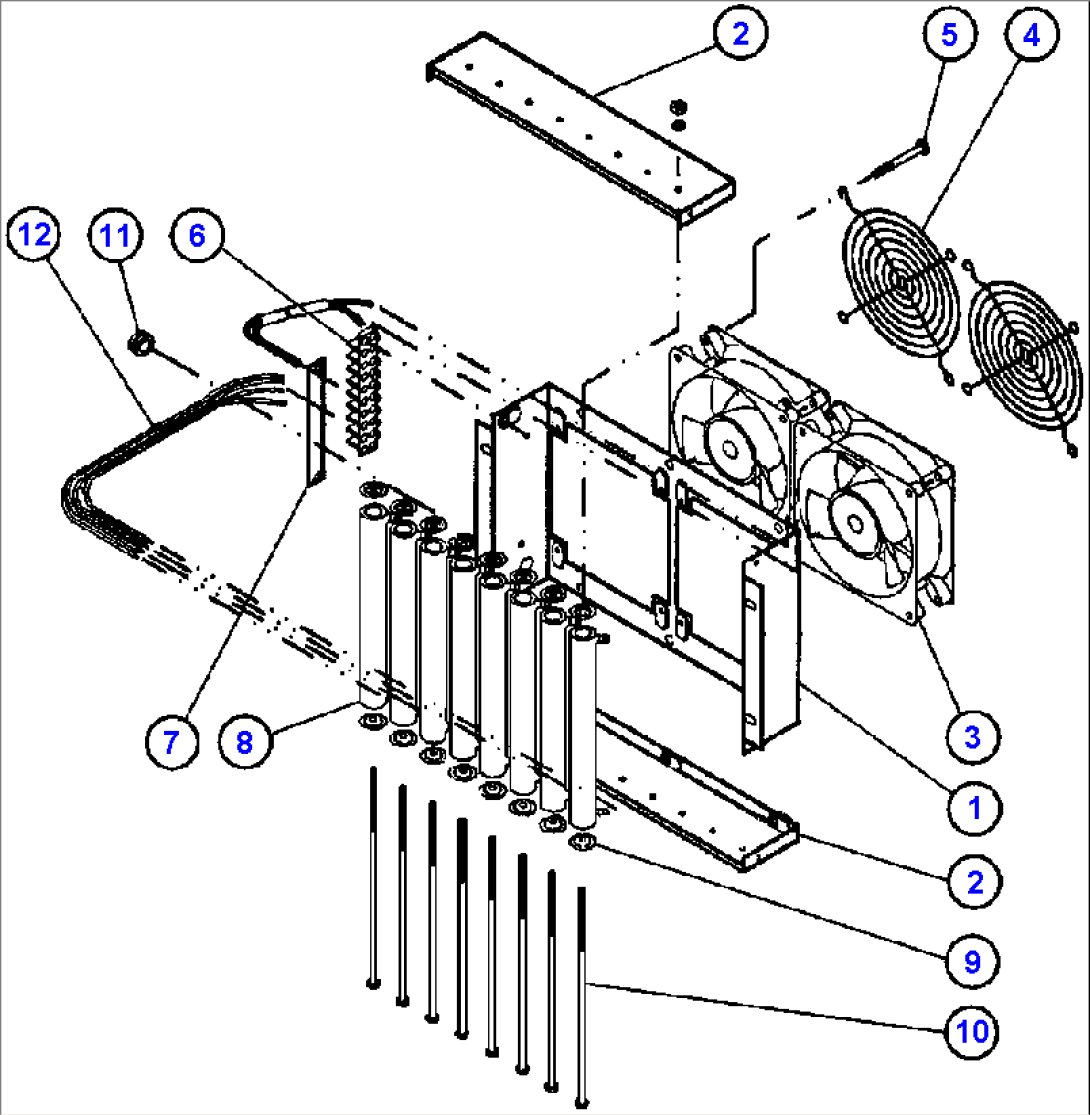 HEATER/FAN ASSEMBLY (ED9831)