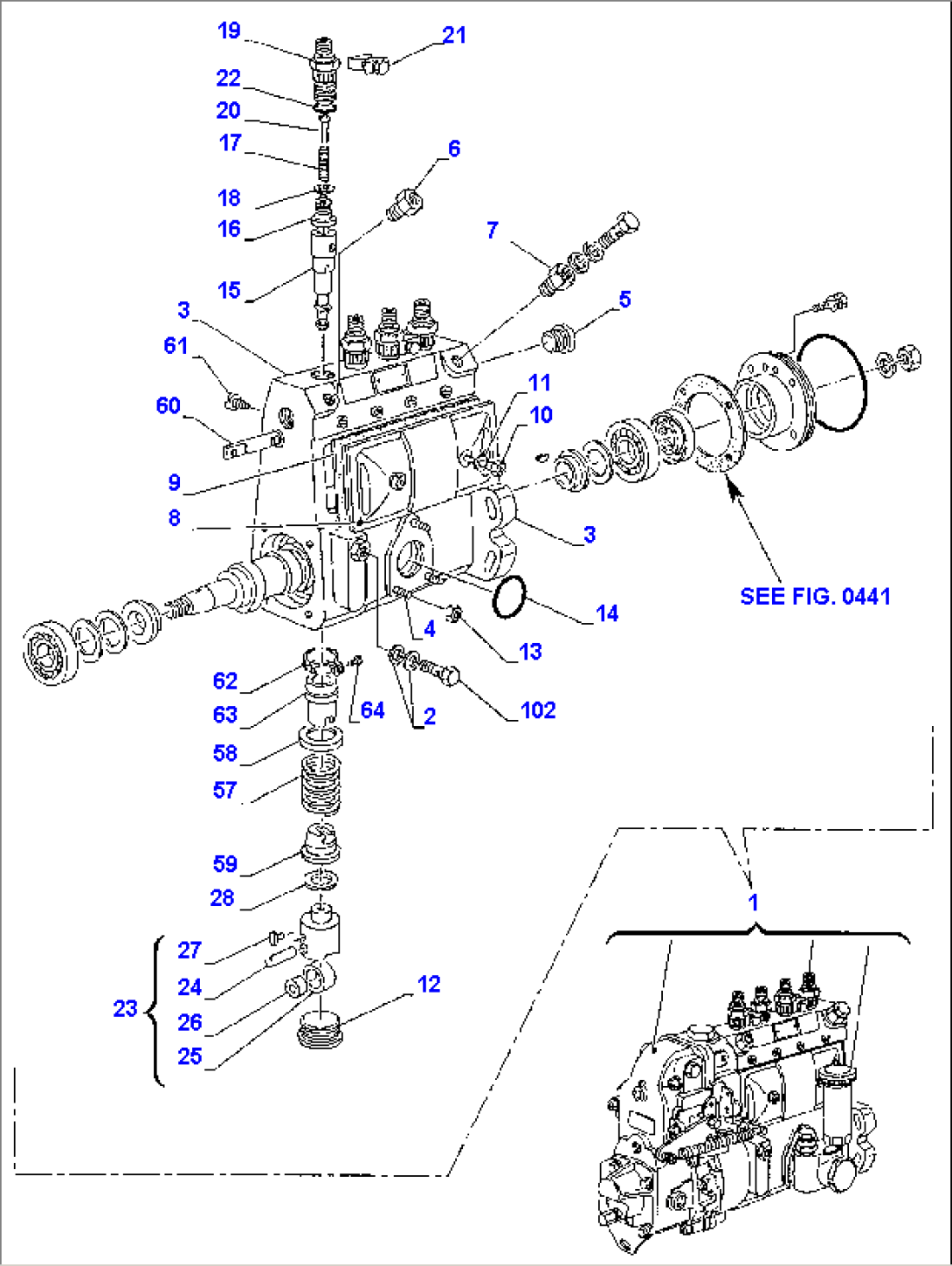 FUEL INJECTION PUMP (1/2)