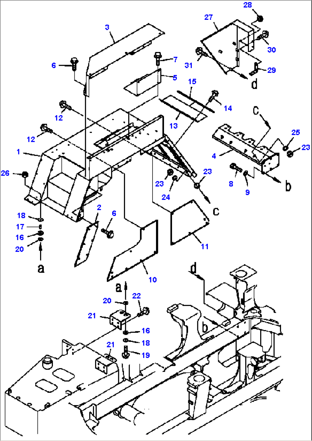 FIG. M3250-02A0 FENDER - R.H. UPPER