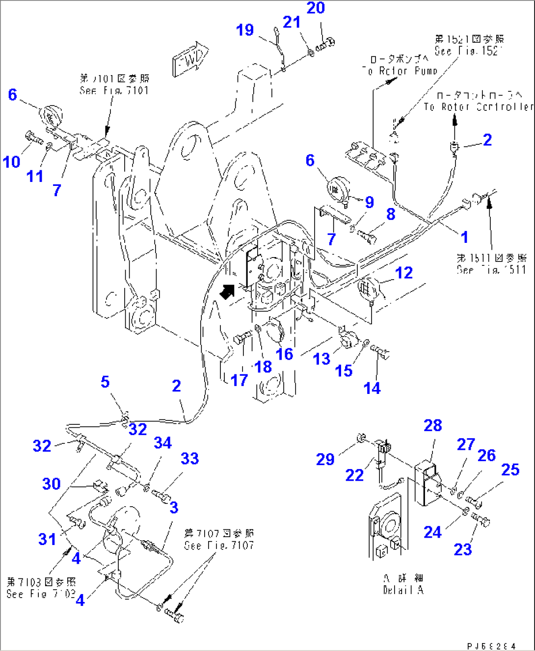 ELECTRICAL SYSTEM (REAR LINE) (1M DISC SPEC.)(#11505-11517)