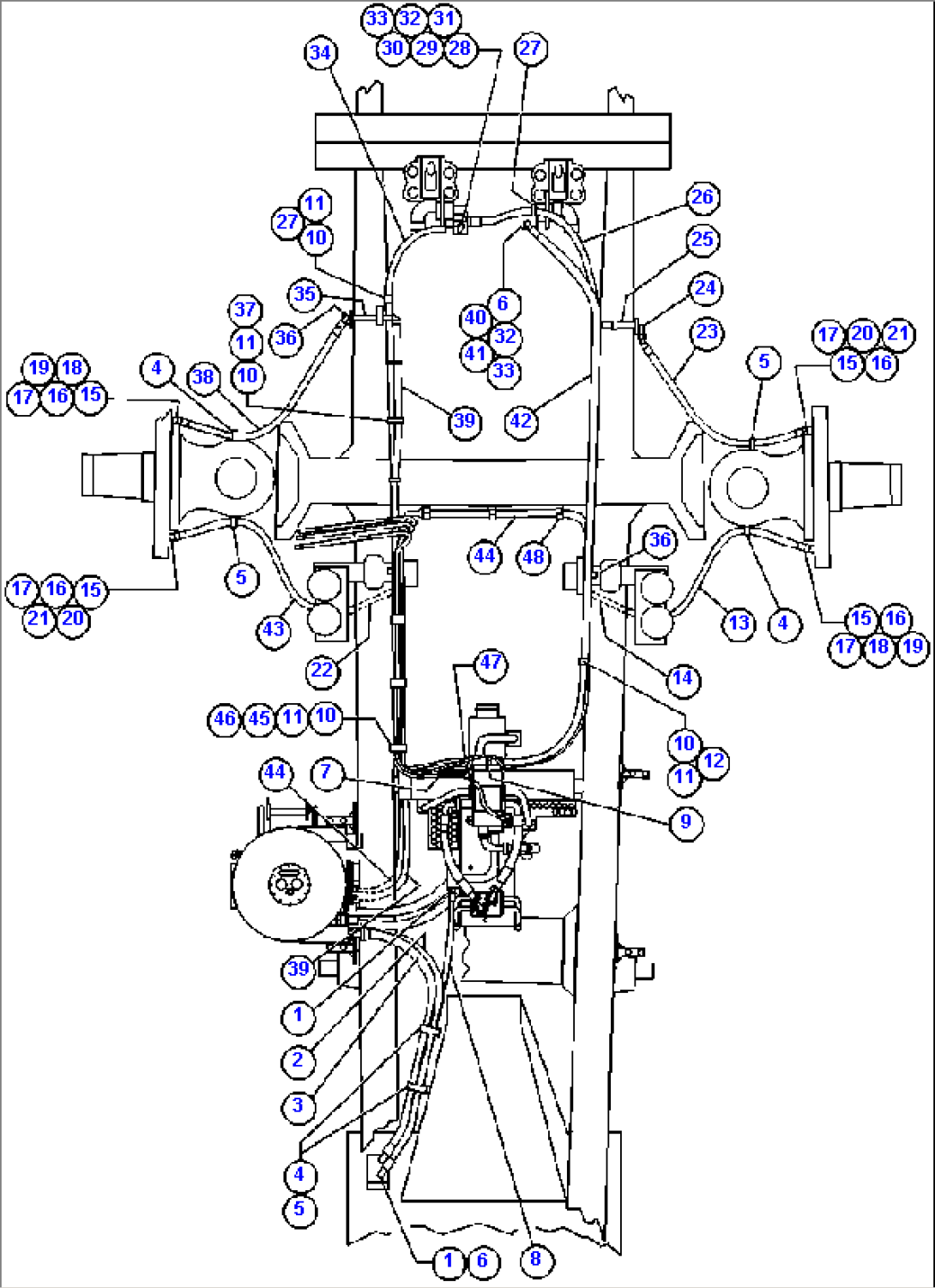 BRAKE COOLING PIPING - 4