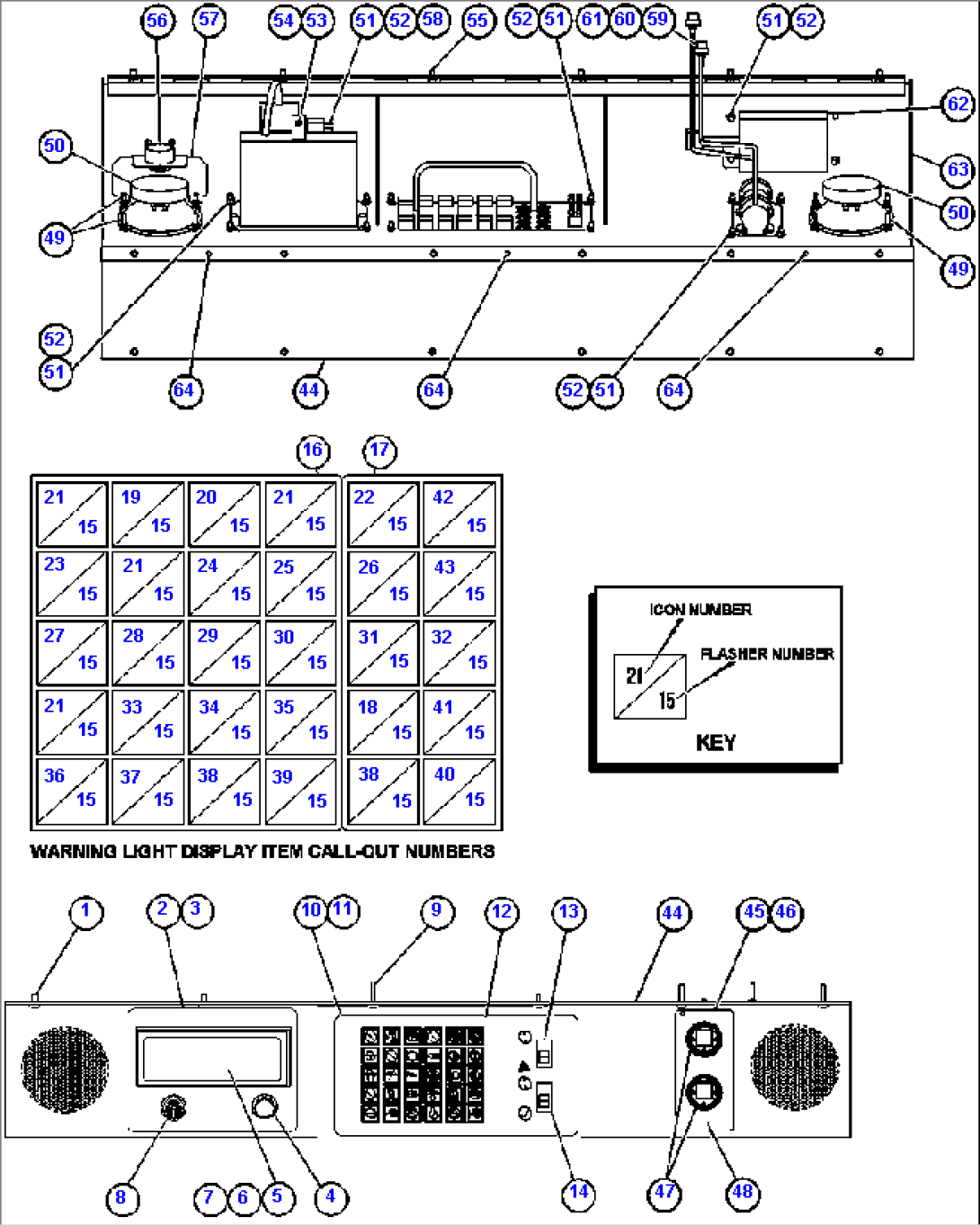 OVERHEAD DASH MODULE