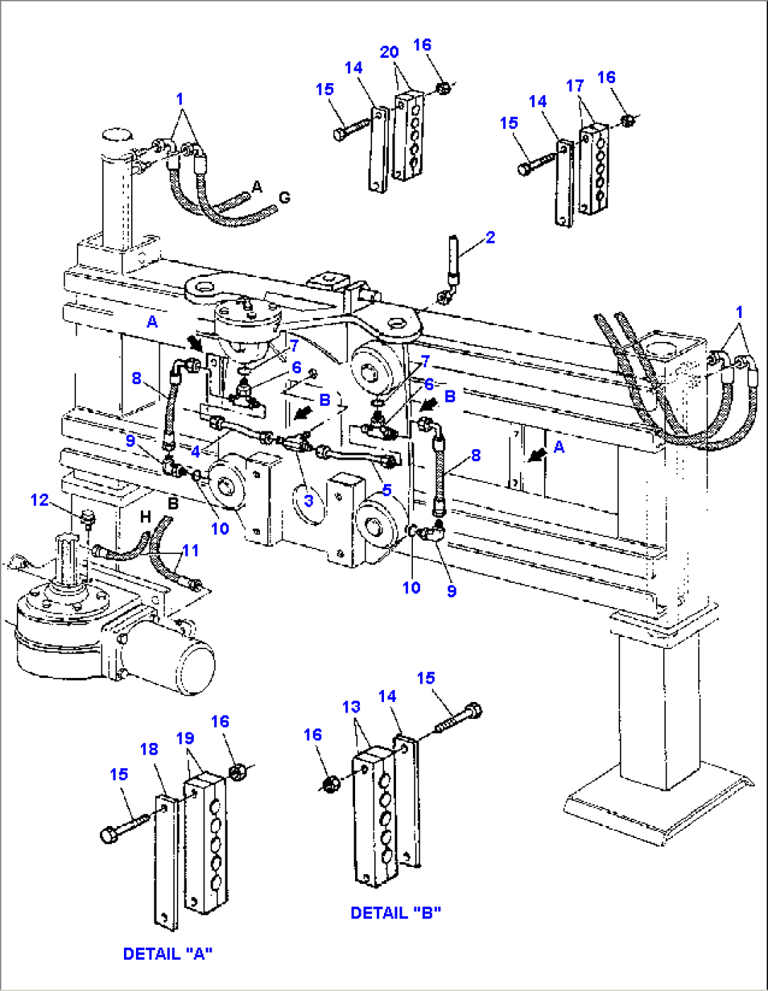 SLIDING PLATE HYDRAULIC SYSTEM WITH HYDRAULIC LOCK