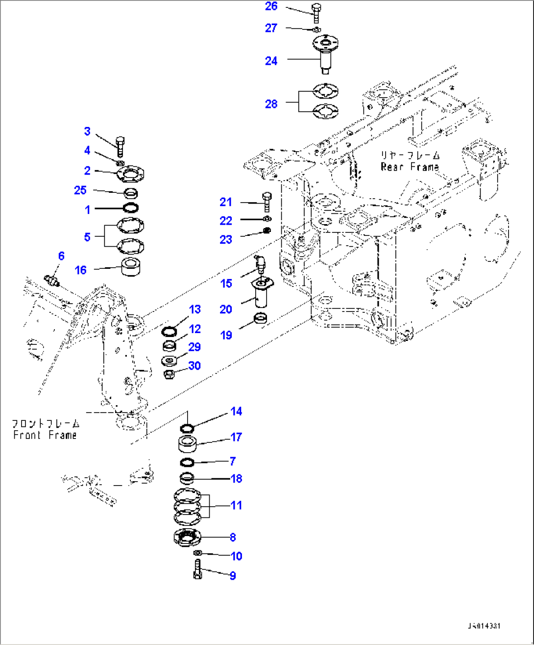 Hinge Pin (#80001-)