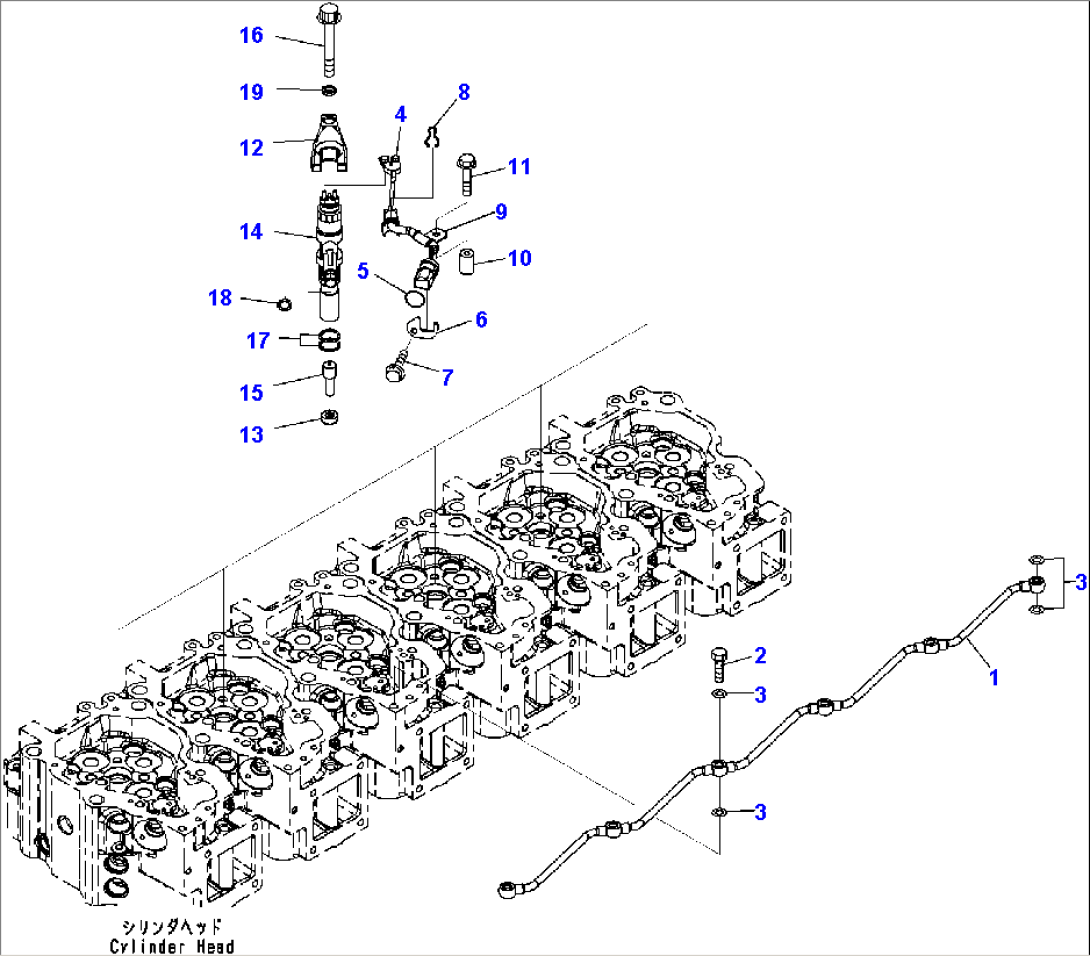 Fuel Injection Nozzle(#530019-)