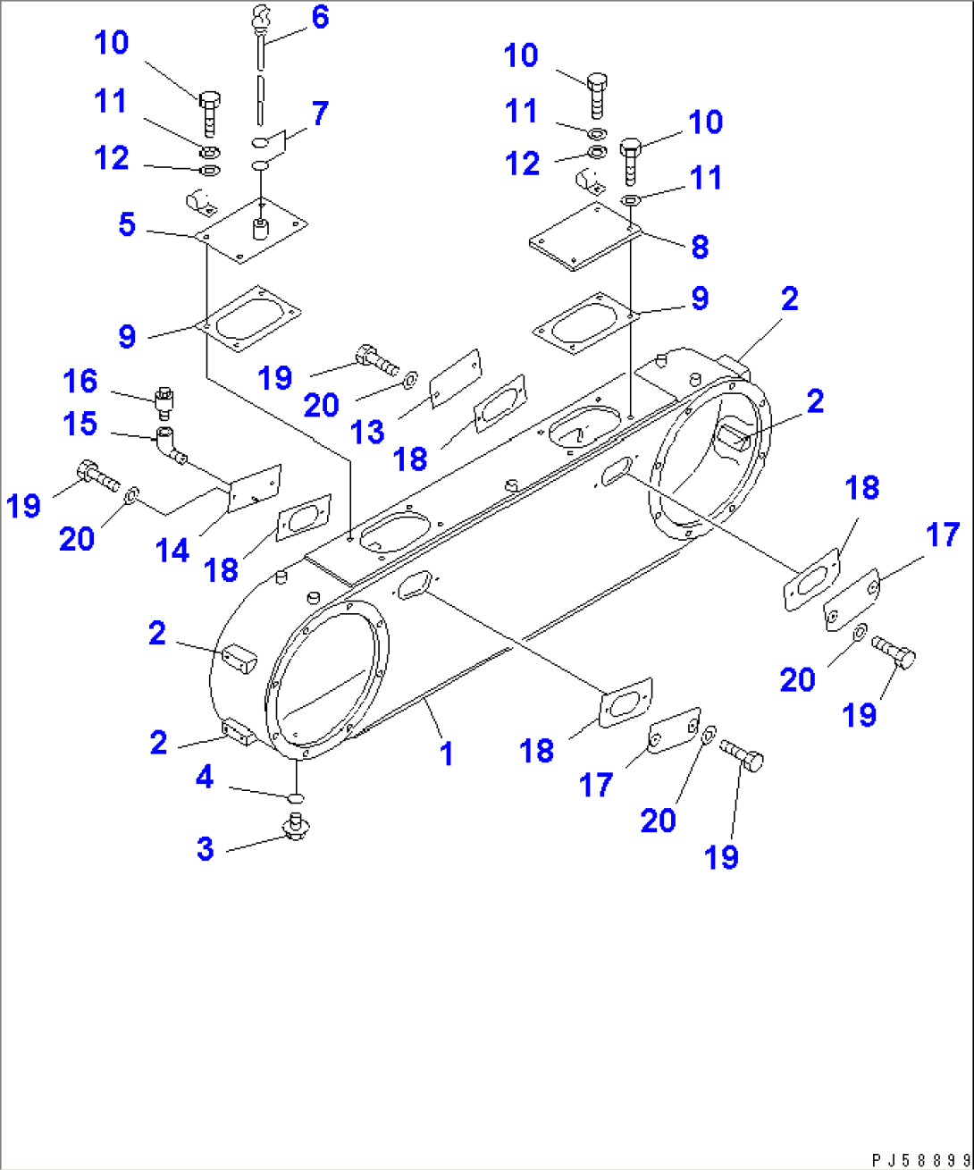 TANDEM DRIVE CASE