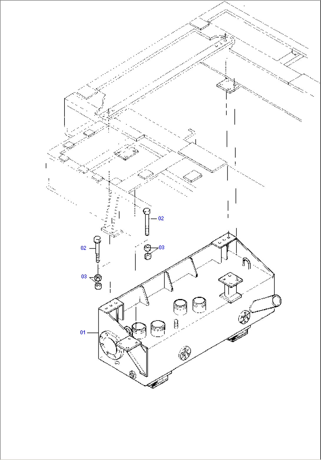 Suction Tank - Mountings