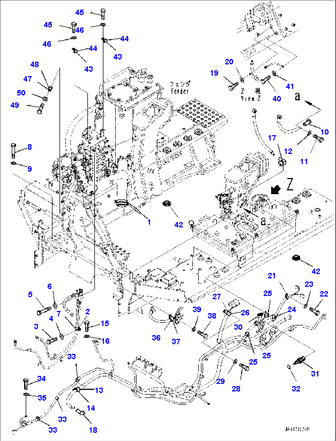 Fender, Mounting (#22083-)