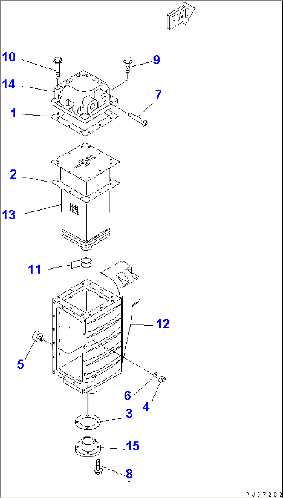 AFTER COOLER (INNER PARTS)