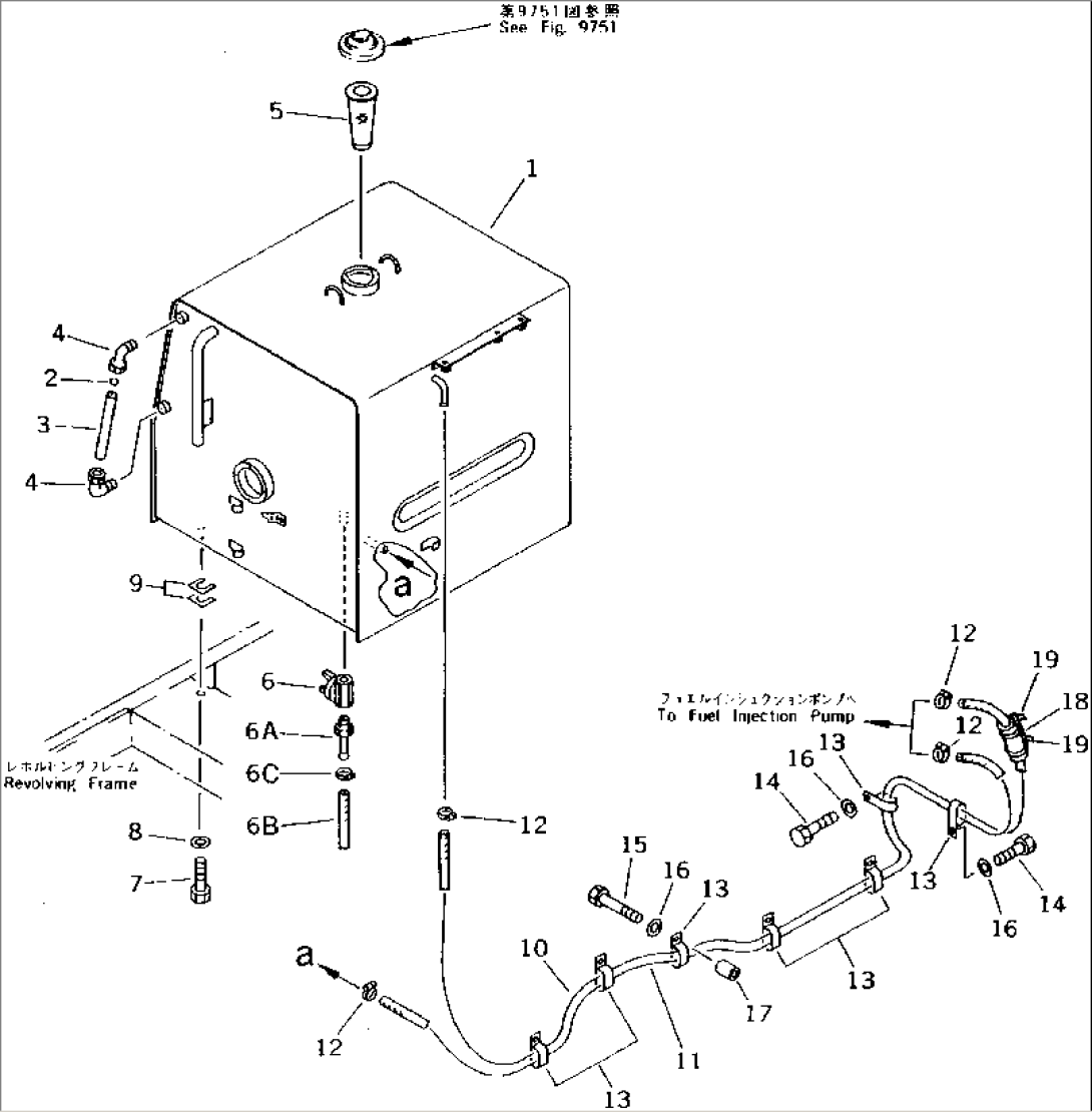 FUEL TANK AND PIPING(#K20001-K20406)
