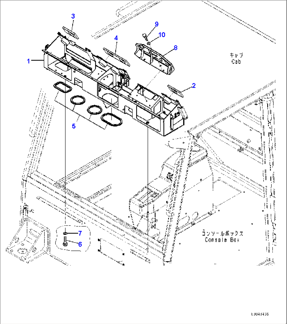 Cab, Dashboard (1/2) (#7079-)