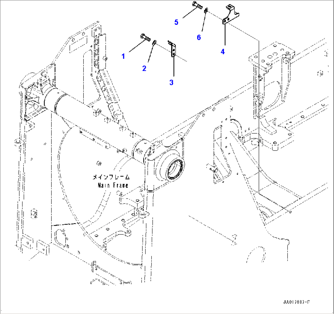 Air Conditioner Compressor, Bracket (2/2) (#22083-)