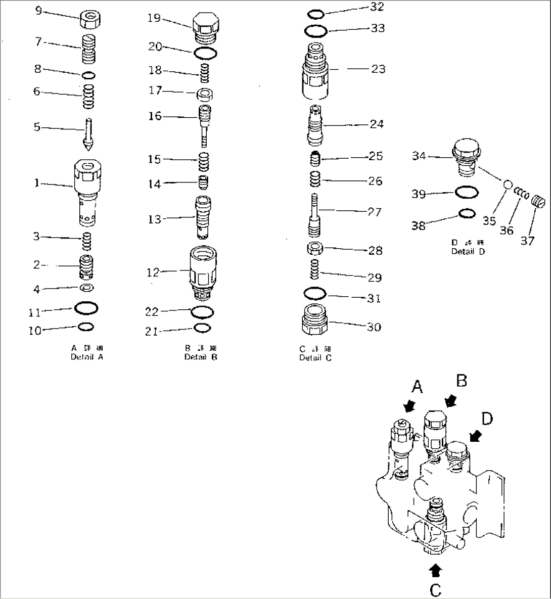 WORK EQUIPMENT VALVE (2/2)