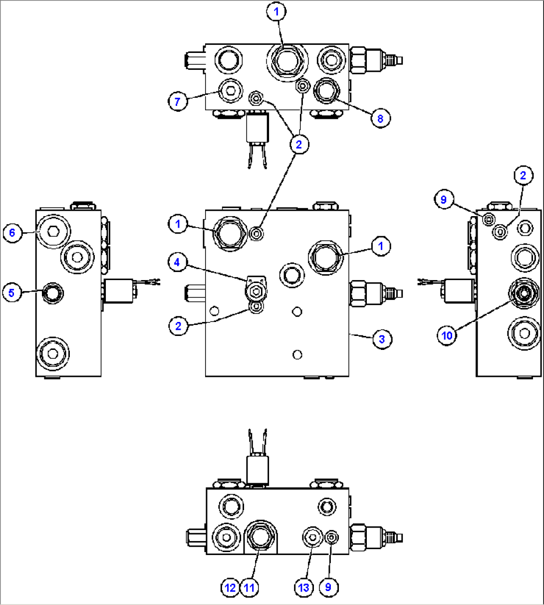 MANIFOLD VALVE ASSEMBLY (PB6181)