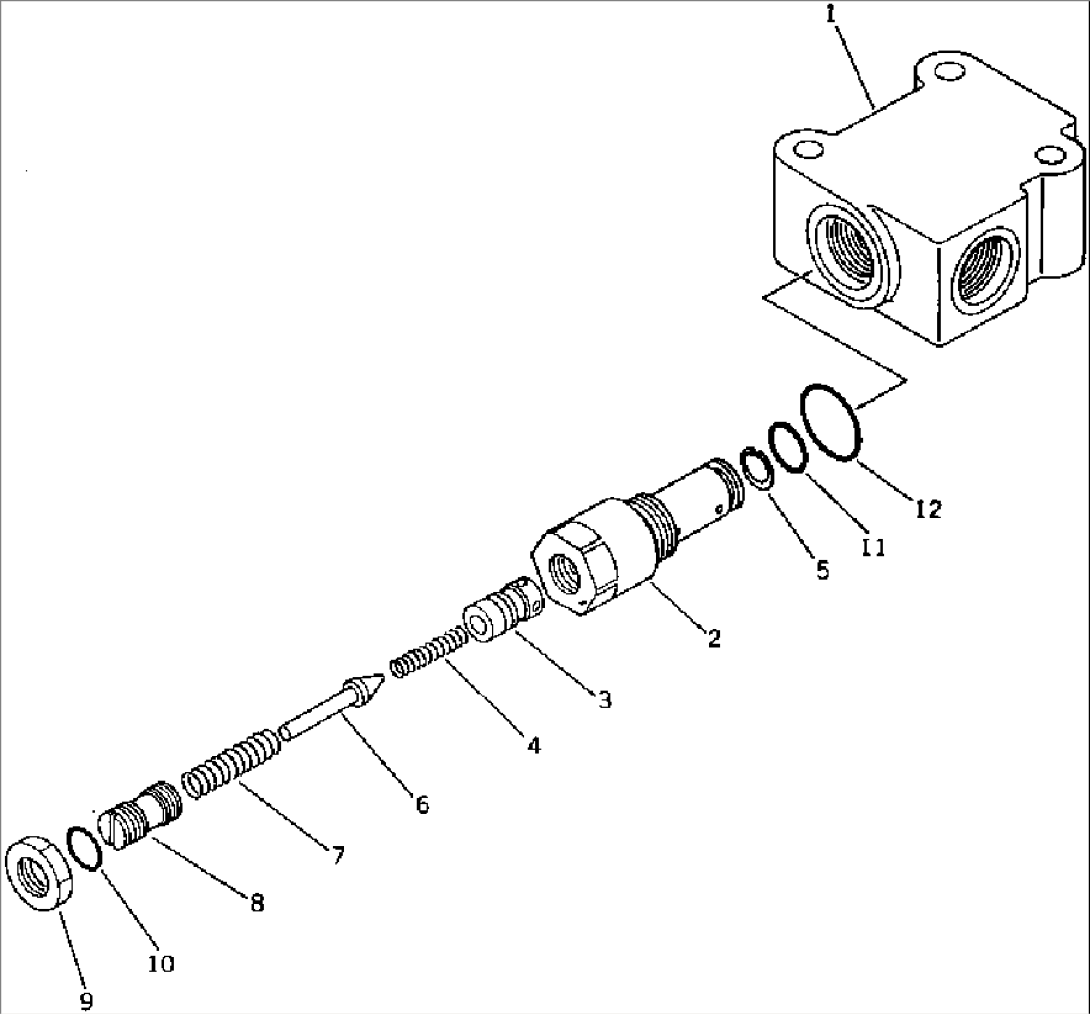 STEERING CIRCUIT RELIEF VALVE