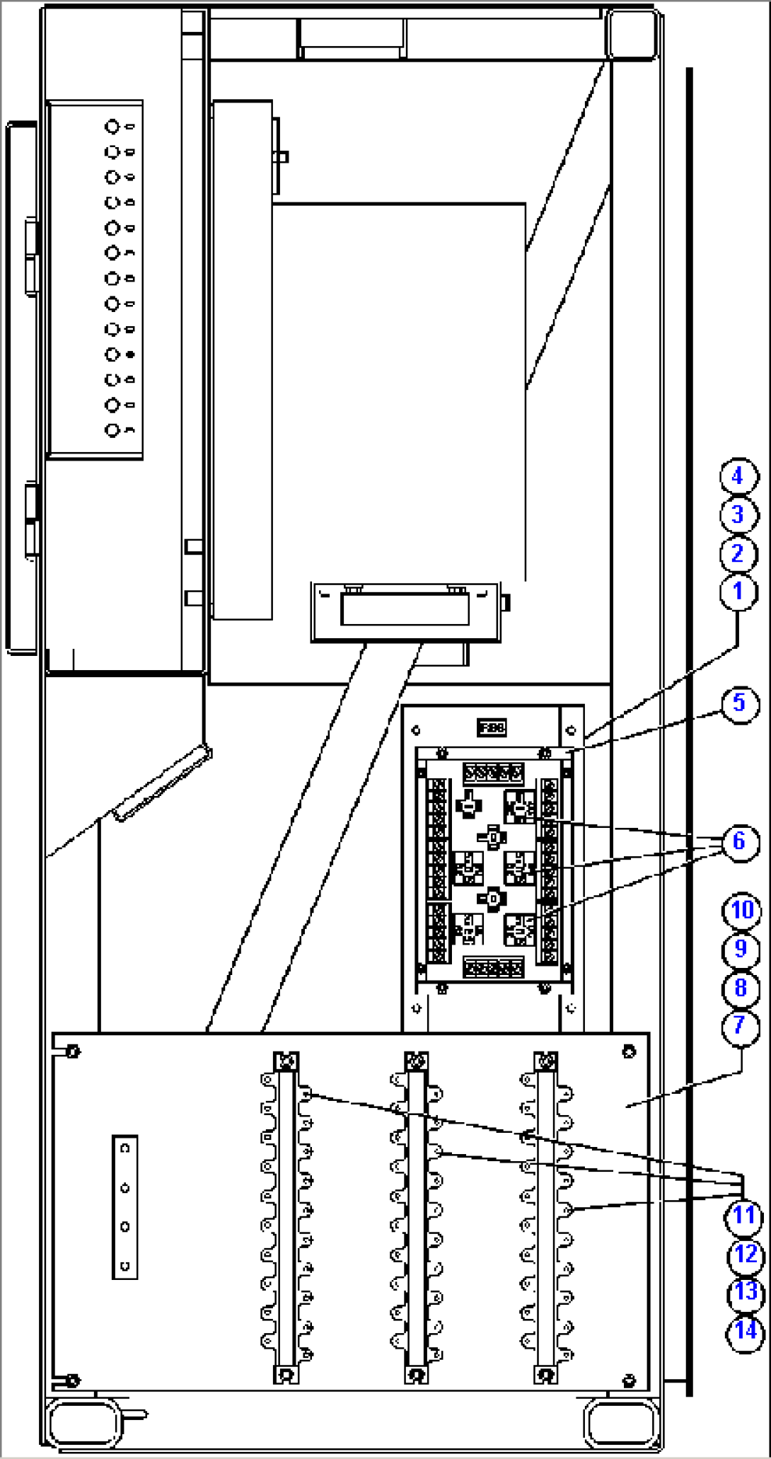 CONTROL CABINET ASSM - 4