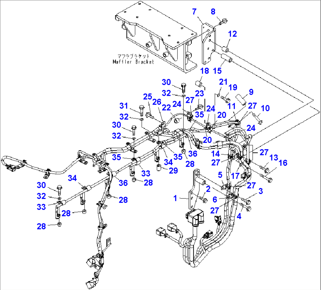 ELECTRICAL WIRING (3/5) (#530732-)