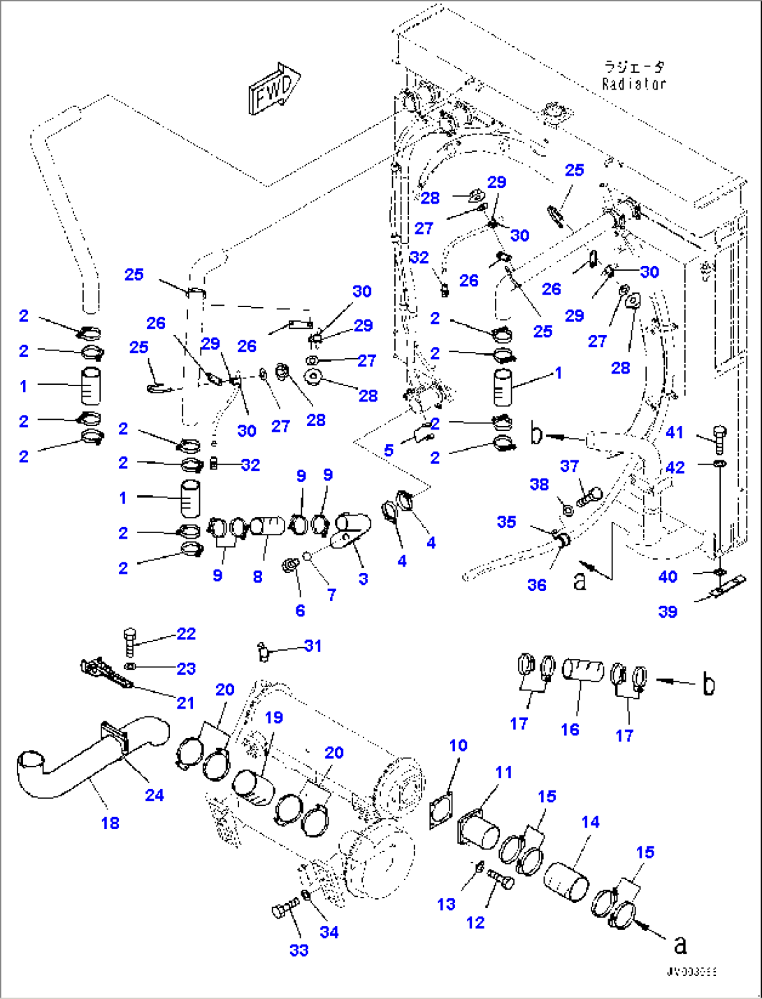 Cooling System, Radiator Related Parts (#80138-)