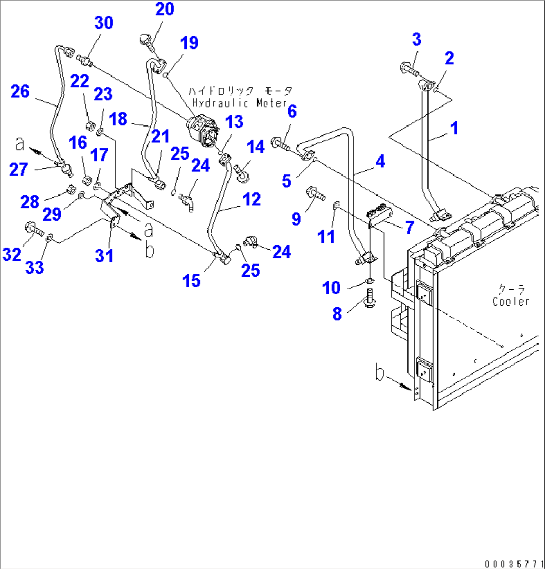 FUEL PIPING (FUEL COOLER PIPNG)