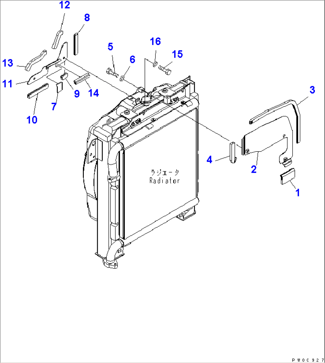 COOLING (SEAL PLATE)(#4001-6500)