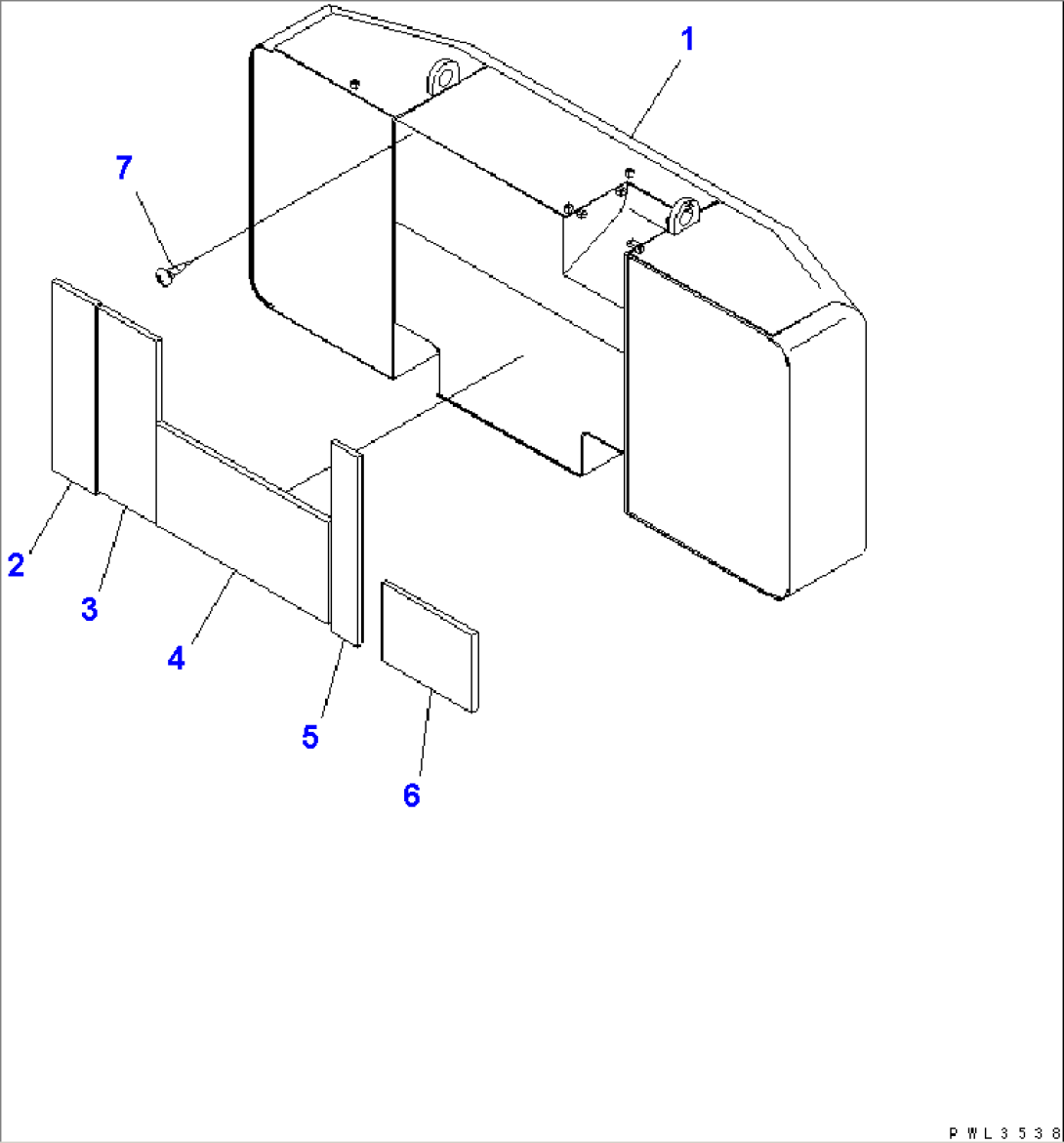 COUNTER WEIGHT (EU SPEC.)(#10061-10999)