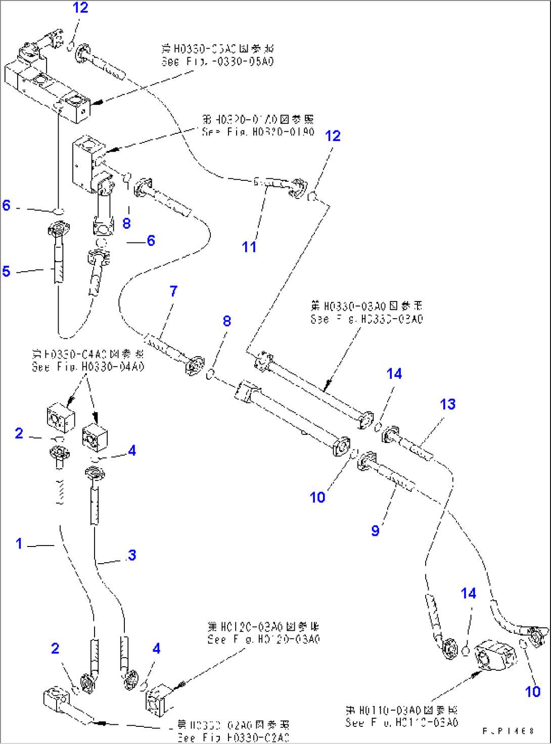 MAIN VALVE RETURN PIPING (HOSE)(#K30001-K31999)