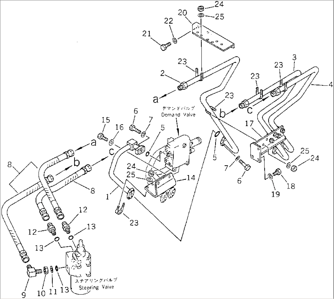 STEERING PIPING (1/2)