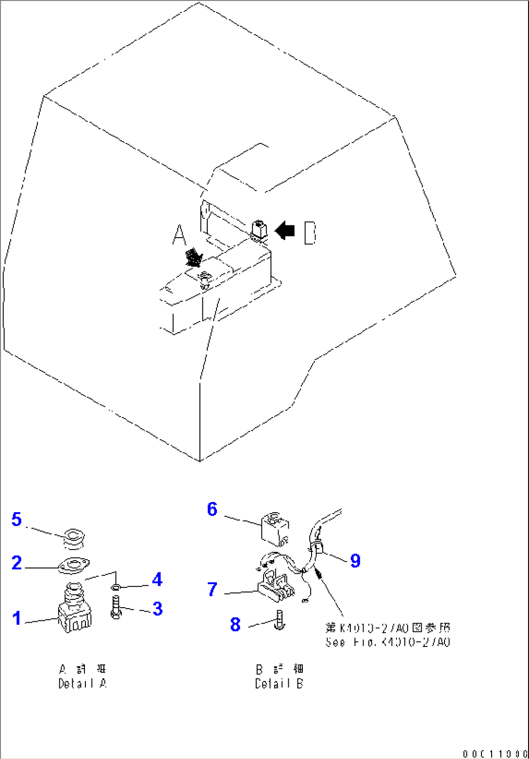 FLOOR (EMERGENCY STEERING) (TIMER AUTO)