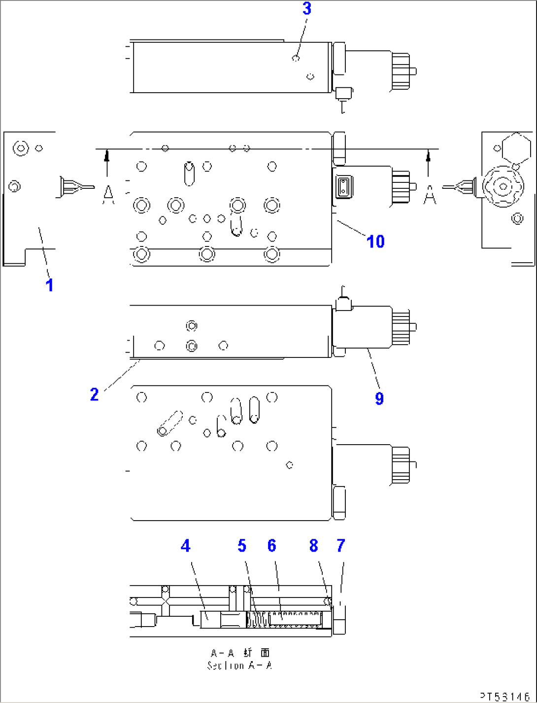 TRANSMISSION (CONTROL VALVE) (3/4)