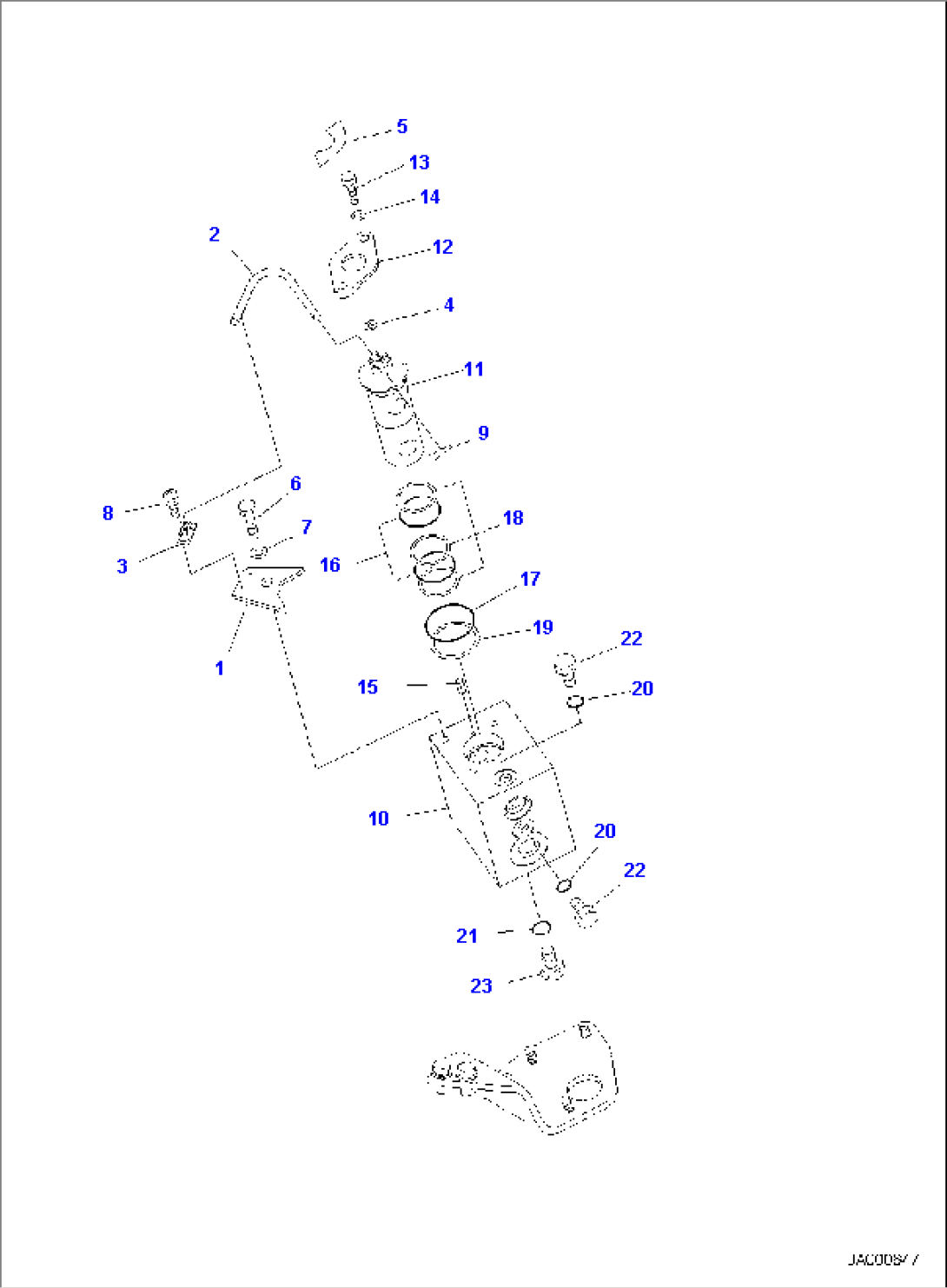 2-ADDITIONAL ACTUATOR CIRCUIT, SHIFT PATTERN SELECTOR VALVE (1/3)