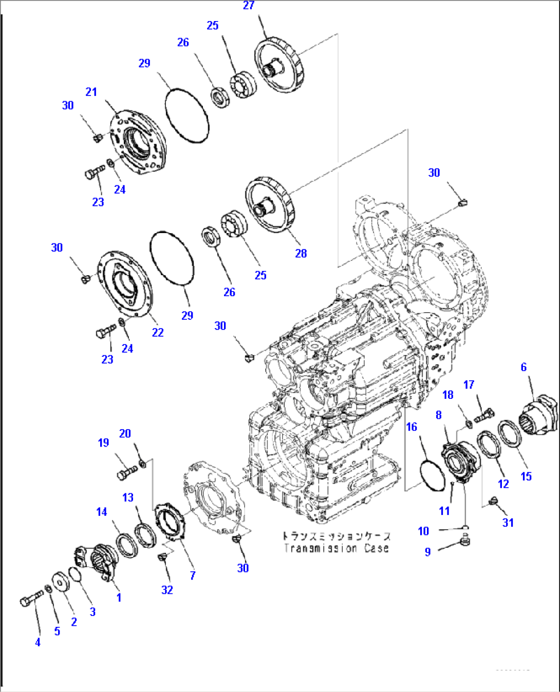 F4300-001017 TORQUE CONVERTER AND TRANSMISSION COUPLING