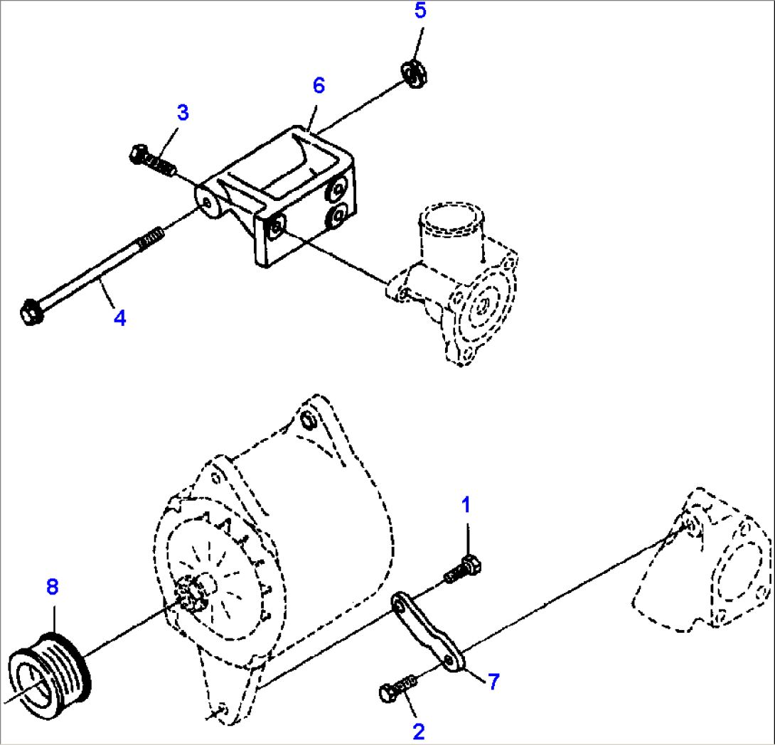 ALTERNATOR MOUNTING