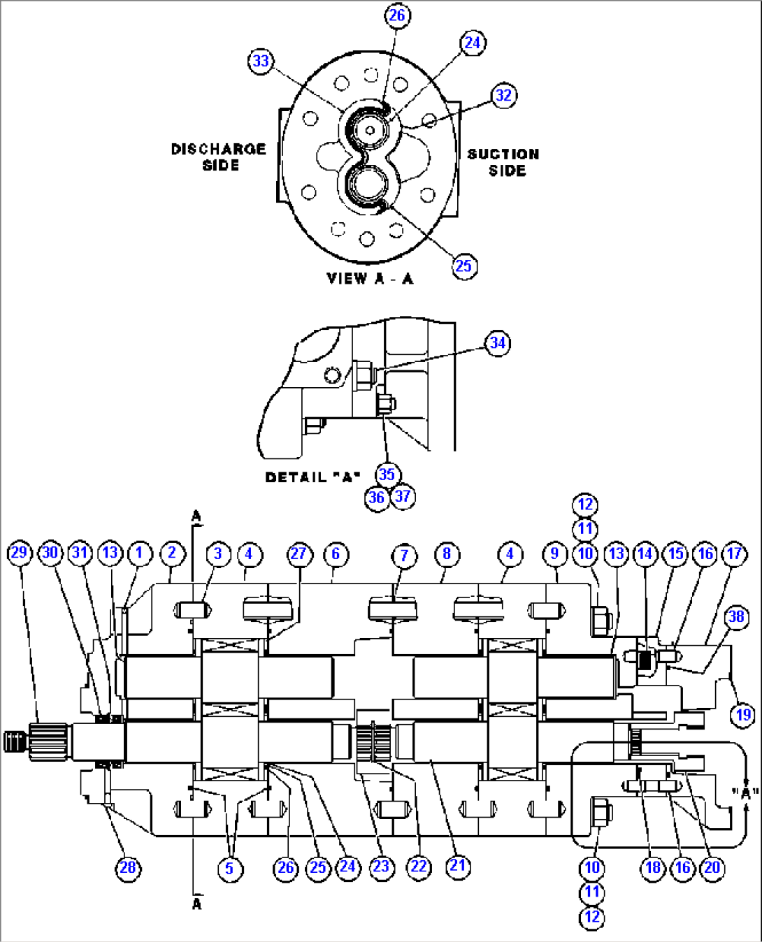 HOIST PUMP ASSEMBLY (PB9008)