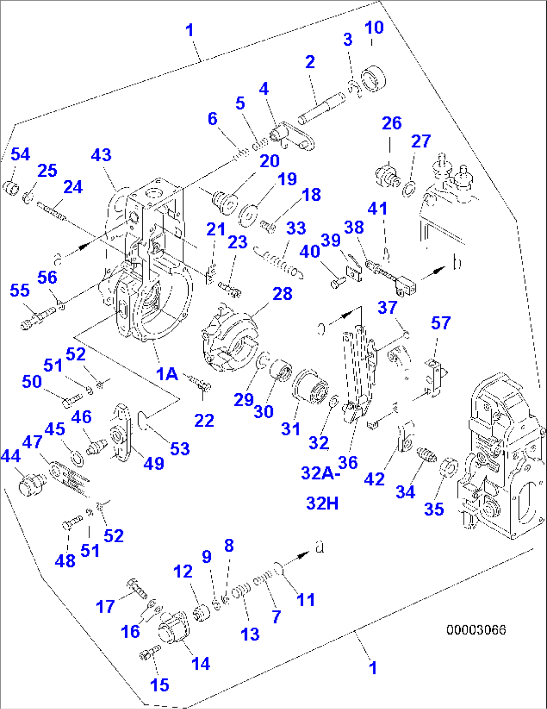 FUEL INJECTION PUMP (GOVERNOR 1/3 - INNER PARTS)