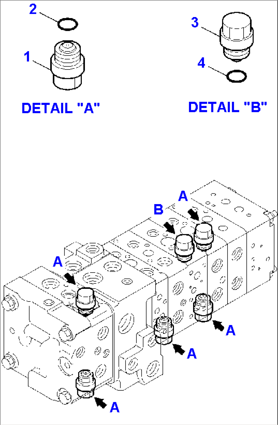 8-SPOOL CONTROL VALVE (WITH BACKHOE PPC) (14/16)