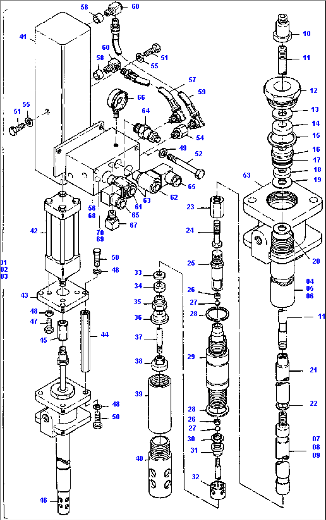 Lube Pump, Hydr.