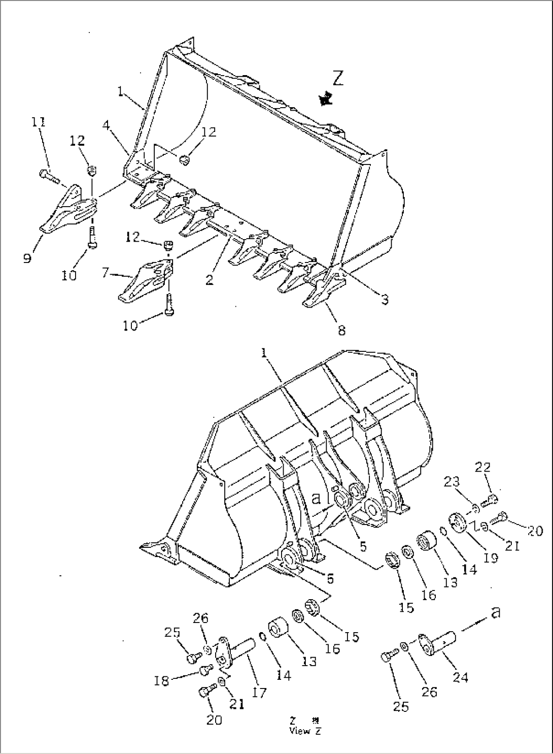 REINFORCED BUCKET (FOR JAPAN)