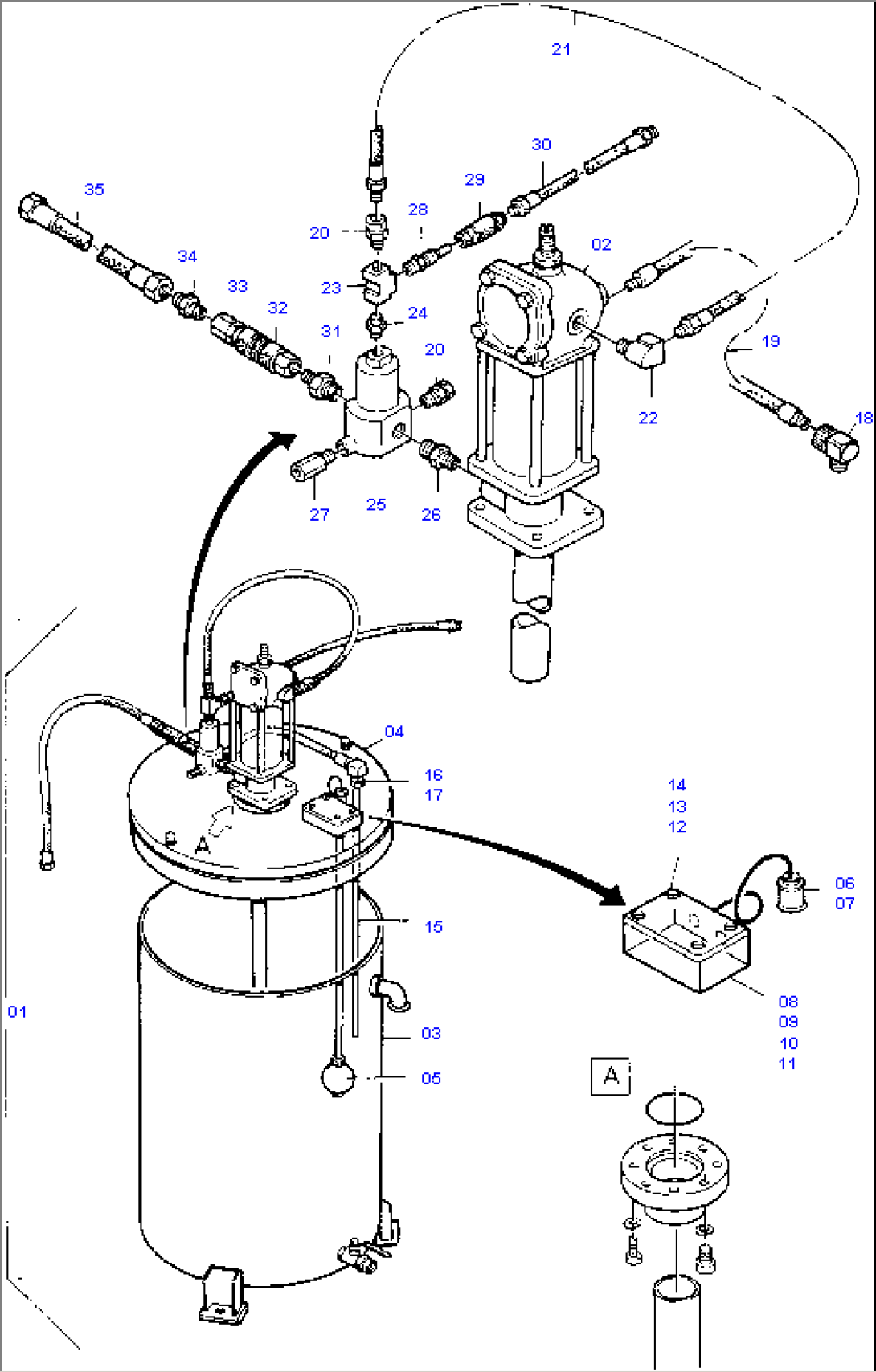 Spray Lube Assy.