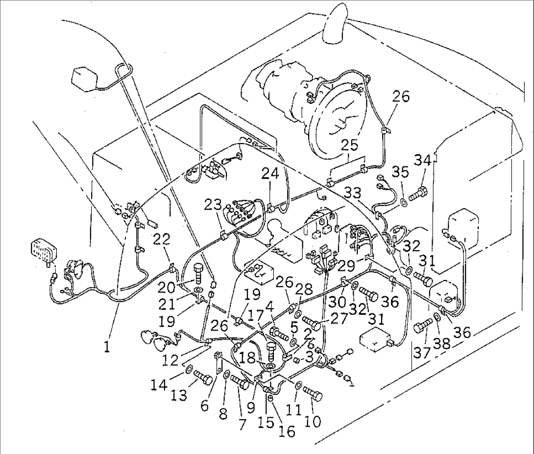 WIRING (MAIN HARNESS)(#10169-10176)